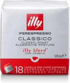 Illy - Iperespresso Koffie Home Classico 6 X 18 Capsules -Koffiemelk Winkel 1010x1200