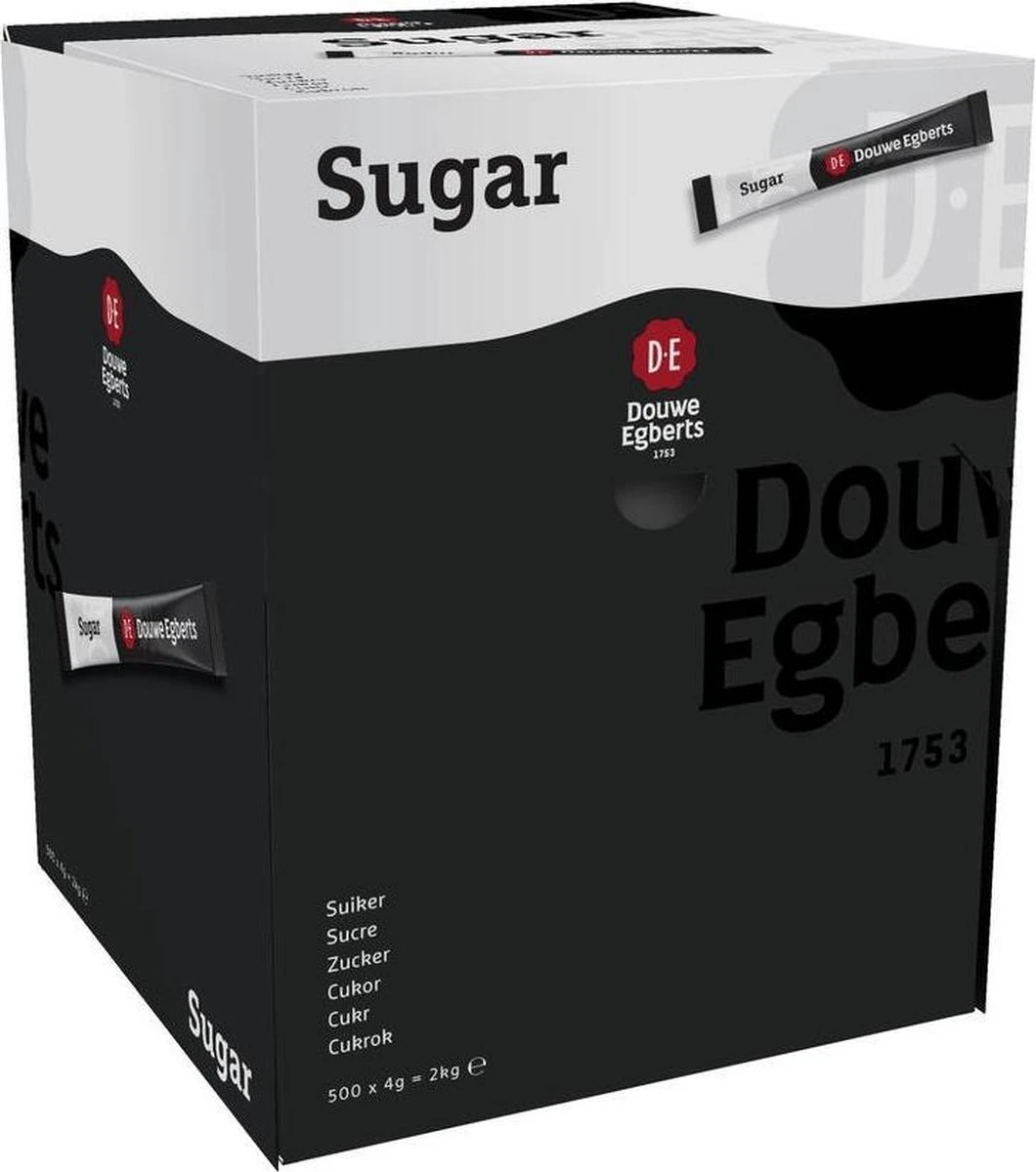 Suikersticks Douwe Egberts 500x4gr 4 Suikersticks Douwe Egberts 500x4gr - Afbeelding 2