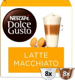 Nescafé Dolce Gusto Latte Macchiato Capsules - 48 Koffiecups -Koffiemelk Winkel 1124x1200