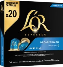 L'OR Espresso Decaffeinato (6) - 10 X 20 Koffiecups -Koffiemelk Winkel 1129x1200 4