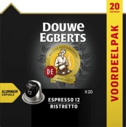 Douwe Egberts Espresso Ristretto (12) - 10 X 20 Koffiecups 14 Douwe Egberts Espresso Ristretto (12) - 10 X 20 Koffiecups -Koffiemelk Winkel 1189x1200 1