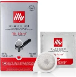 Illy ESE 18 Servings Monodose Normaal -Koffiemelk Winkel 1191x1200