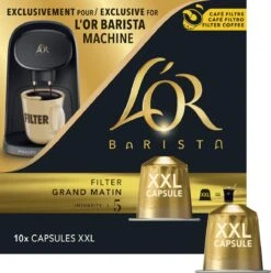 L'OR BARISTA XXL Filter Grand Matin (5) - 5 X 10 Koffiecups -Koffiemelk Winkel 1195x1200 1
