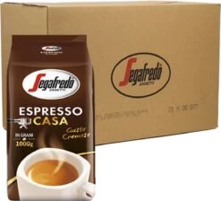 Segafredo Espresso Casa Koffiebonen - 8 X 1 Kg -Koffiemelk Winkel 1200x1086