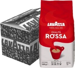 Lavazza Qualita Rossa Koffiebonen - 6x1KG -Koffiemelk Winkel 1200x1093