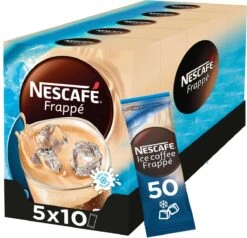 Nescafé Frappé Oploskoffie - 5 Doosjes à 10 Zakjes 9 Nescafé Frappé Oploskoffie - 5 Doosjes à 10 Zakjes -Koffiemelk Winkel 1200x1156