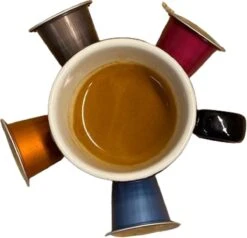 100 Capsules Epic Coffee - Ristretto - Nespresso® Compatible Aluminium Capsules - RFA Keurmerk - Doos 100 Stuks -Koffiemelk Winkel 1200x1158 1