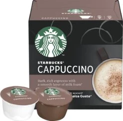 Starbucks By Dolce Gusto Cappuccino Capsules - 36 Koffiecups 10 Starbucks By Dolce Gusto Cappuccino Capsules - 36 Koffiecups -Koffiemelk Winkel 1200x1179