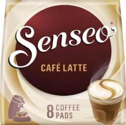 Senseo Café Latte Koffiepads - 2/9 Intensiteit - 4 X 8 Pads 16 Senseo Café Latte Koffiepads - 2/9 Intensiteit - 4 X 8 Pads -Koffiemelk Winkel 1200x1184 5