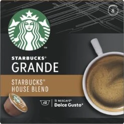 Starbucks By Dolce Gusto House Blend Medium Roast Capsules - 36 Koffiecups -Koffiemelk Winkel 1200x1195 2