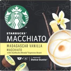 Starbucks By Dolce Gusto Capsules Madagascar Vanilla Macchiato- 3 Doosjes à 12 Koffiecups 9 Starbucks By Dolce Gusto Capsules Madagascar Vanilla Macchiato- 3 Doosjes à 12 Koffiecups -Koffiemelk Winkel 1200x1195