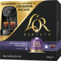L'OR BARISTA XXL Lungo Profondo (8) - 5 X 10 Koffiecups -Koffiemelk Winkel 1200x1196 2