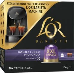 L'OR BARISTA XXL Lungo Profondo (8) - 5 X 10 Koffiecups -Koffiemelk Winkel 1200x1196 3