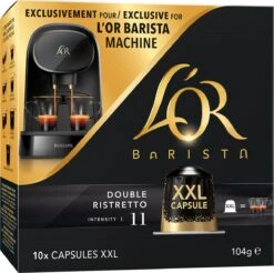 L'OR BARISTA XXL Ristretto (11) - 5 X 10 Koffiecups -Koffiemelk Winkel 1200x1197 3