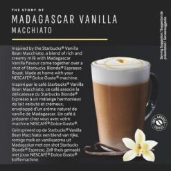 Starbucks By Dolce Gusto Capsules Madagascar Vanilla Macchiato- 3 Doosjes à 12 Koffiecups 10 Starbucks By Dolce Gusto Capsules Madagascar Vanilla Macchiato- 3 Doosjes à 12 Koffiecups -Koffiemelk Winkel 1200x1198