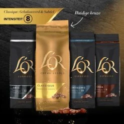 L'OR Koffiebonen Variatiepakket - 4x 500 Gram -Koffiemelk Winkel 1200x1200 188