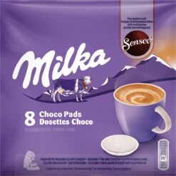 Senseo Milka Pads - 4 X 8 Pads - Warme Chocolademelk -Koffiemelk Winkel 1200x1200 279