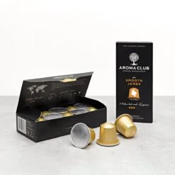 Aroma Club - Proefpakket Nespresso Compatible Capsules (100 St.) - 5 Smaken - Espresso & Lungo - 100% Aluminium Koffiecups -Koffiemelk Winkel 1200x1200 54
