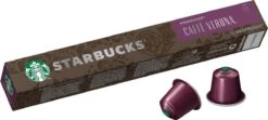 Starbucks By Nespresso Caffe Verona Dark Roast Capsules - 120 Koffiecups 8 Starbucks By Nespresso Caffe Verona Dark Roast Capsules - 120 Koffiecups -Koffiemelk Winkel 1200x540