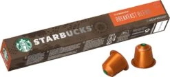 Starbucks By Nespresso Breakfast Blend 120 Koffiecups -Koffiemelk Winkel 1200x542 2