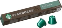 Starbucks By Nespresso Pike Place Medium Roast Capsules - 120 Koffiecups -Koffiemelk Winkel 1200x543