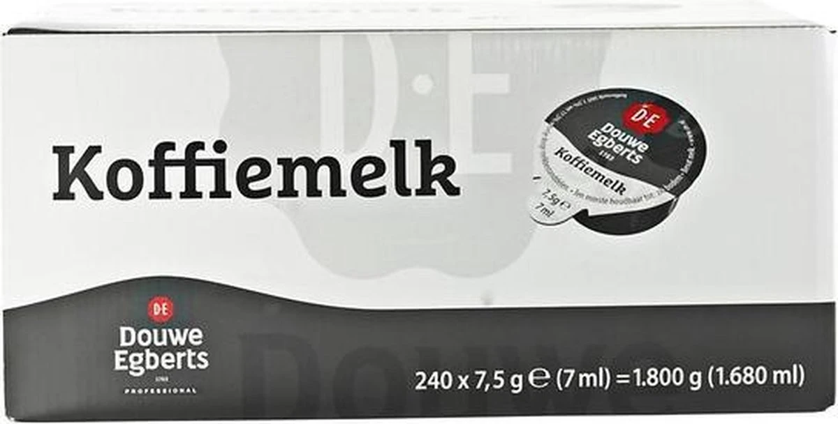 Douwe Egberts Koffiemelk Cups - 240 X 7,5 Gram 4 Douwe Egberts Koffiemelk Cups - 240 X 7,5 Gram - Afbeelding 3