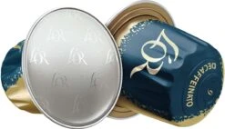 L'OR Espresso Ristretto Decaffeinato - Intensiteit 9/12 - 10 X 10 Capsules -Koffiemelk Winkel 1200x688