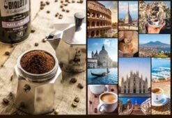 Bialetti Perfetto Moka Gemalen Koffie Proefpakket - 4 X 250 Gram - Classico, Intenso, Delicato En Nocciola -Koffiemelk Winkel 1200x826 1