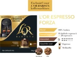 L'OR BARISTA XXL Forza (9) - 5 X 10 Koffiecups 18 L'OR BARISTA XXL Forza (9) - 5 X 10 Koffiecups -Koffiemelk Winkel 1200x895 2