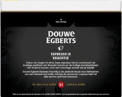 Douwe Egberts Espresso Krachtig (10) - 5 X 40 Koffiecups 14 Douwe Egberts Espresso Krachtig (10) - 5 X 40 Koffiecups -Koffiemelk Winkel 1200x951