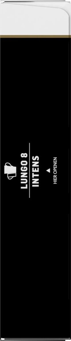 Douwe Egberts Lungo Intens Koffiecups - Intensiteit 8/12 - 10 X 10 Capsules -Koffiemelk Winkel 251x1200