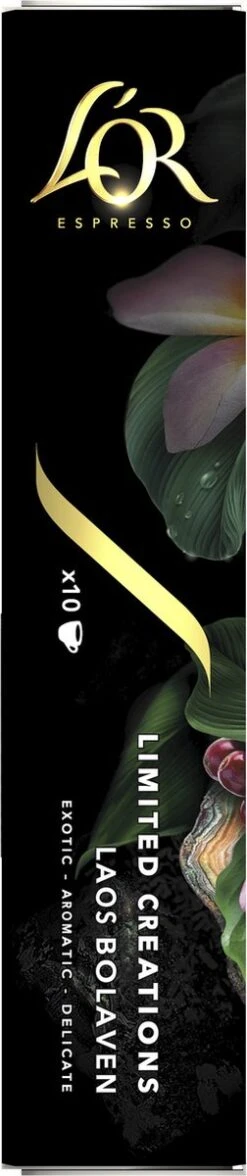 L'OR Espresso Limited Creations Laos Bolaven Koffiecups - Intensiteit 7/12 - 10 X 10 Capsules -Koffiemelk Winkel 252x1200 3