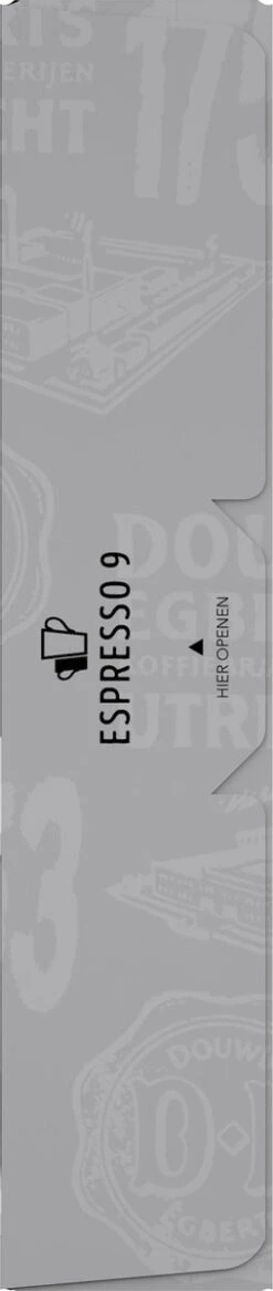 Douwe Egberts D.E Café Espresso Koffiecups - Intensiteit 9/12 - 10 X 20 Capsules 16 Douwe Egberts D.E Café Espresso Koffiecups - Intensiteit 9/12 - 10 X 20 Capsules -Koffiemelk Winkel 254x1200