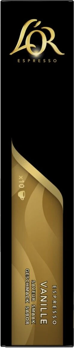 L'OR Espresso Vanille Koffiecups - 10 X 10 Capsules -Koffiemelk Winkel 257x1200 2