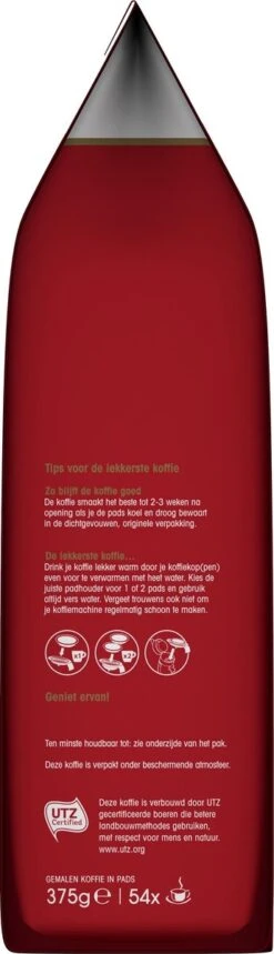 Douwe Egberts Aroma Rood Koffiepads - 4 X 54 Pads 13 Douwe Egberts Aroma Rood Koffiepads - 4 X 54 Pads -Koffiemelk Winkel 345x1200