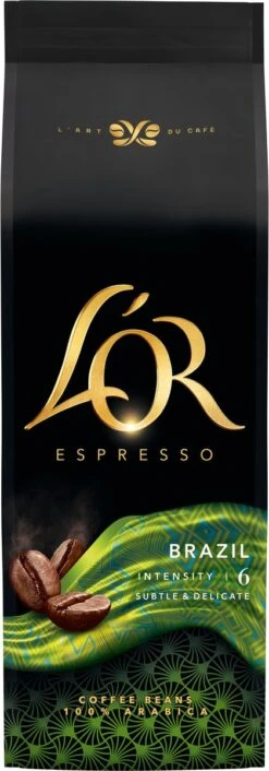 L'OR Espresso Origins Brazil Koffiebonen (6) - 4 X 500 Gram 18 L'OR Espresso Origins Brazil Koffiebonen (6) - 4 X 500 Gram -Koffiemelk Winkel 420x1200