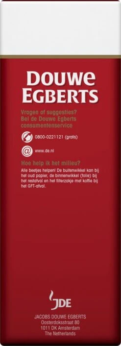 Douwe Egberts Aroma Rood Donker Filterkoffie - 6 X 500 Gram -Koffiemelk Winkel 420x1200 7
