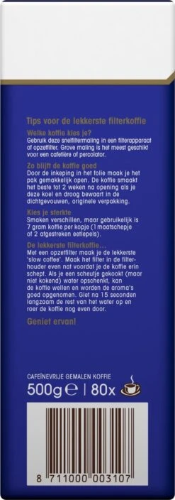 Douwe Egberts Decafé Filterkoffie - 6 X 500 Gram 14 Douwe Egberts Decafé Filterkoffie - 6 X 500 Gram -Koffiemelk Winkel 421x1200 4