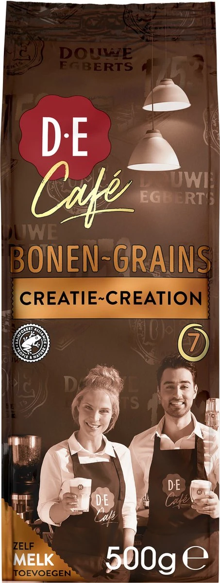 Douwe Egberts D.E Café Creatie Koffiebonen - 7/9 Intensiteit - 4 X 500 Gram 4 Douwe Egberts D.E Café Creatie Koffiebonen - 7/9 Intensiteit - 4 X 500 Gram - Afbeelding 2