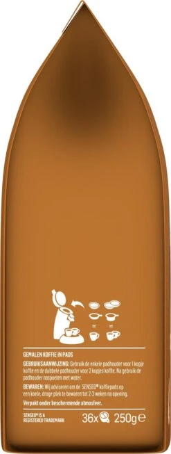 Senseo Strong Koffiepads - 7/9 Intensiteit - 10 X 36 Pads -Koffiemelk Winkel 454x1200 10