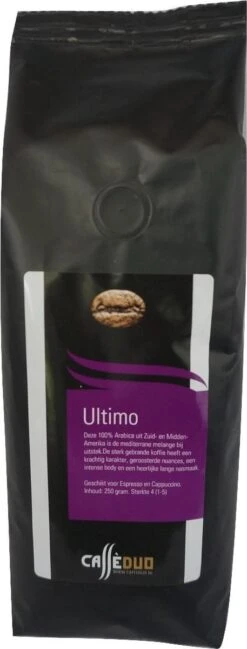 Proefpakket Koffiebonen - Caffè Duo - 5 X 250 Gram - Inclusief 100% Arabica Melanges -Koffiemelk Winkel 457x1200