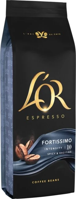 L'OR Espresso Fortissimo Koffiebonen (10) - 4 X 500 Gram -Koffiemelk Winkel 462x1200 2