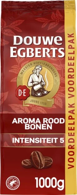 Douwe Egberts Aroma Rood Koffiebonen - 4 X 1000 Gram - Extra Grote Verpakking 13 Douwe Egberts Aroma Rood Koffiebonen - 4 X 1000 Gram - Extra Grote Verpakking -Koffiemelk Winkel 472x1200