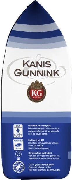 Kanis & Gunnink Cafeïnevrij Koffiepads - 10 X 36 Pads -Koffiemelk Winkel 484x1200