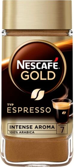 Nescafé Gold Espresso Oploskoffie - 6 Potten à 100 Gram 10 Nescafé Gold Espresso Oploskoffie - 6 Potten à 100 Gram -Koffiemelk Winkel 533x1200 1