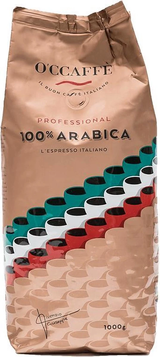 O'ccaffè - Premium Italiaanse Koffiebonen | Professional | Proefpakket XXL | 5 X 1kg | Barista Kwaliteit 8 O'ccaffè - Premium Italiaanse Koffiebonen | Professional | Proefpakket XXL | 5 X 1kg | Barista Kwaliteit - Afbeelding 6