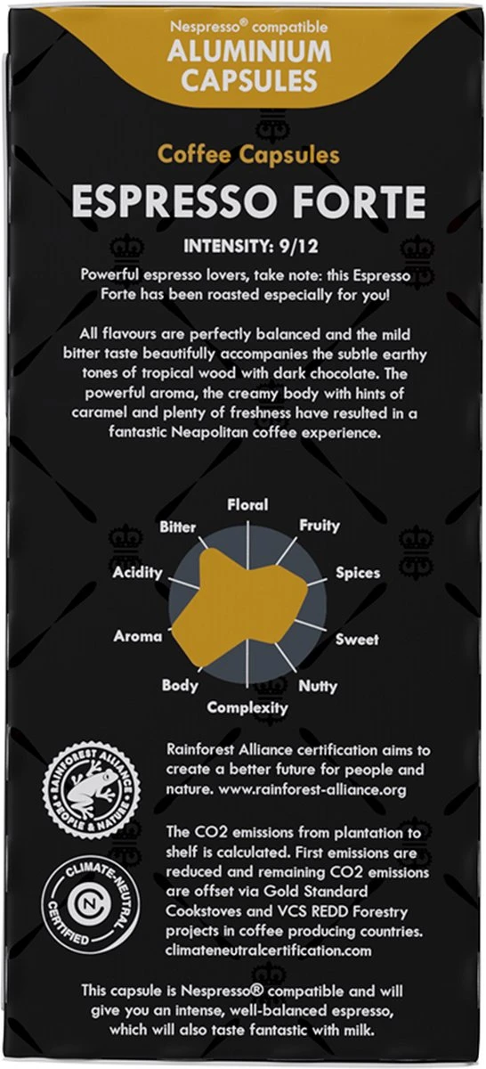 Gran Maestro Italiano - Koffiecups - Nespresso Compatibel Proefpakket - Espresso, Lungo En Meer - 10 X 20 Cups 7 Gran Maestro Italiano - Koffiecups - Nespresso Compatibel Proefpakket - Espresso, Lungo En Meer - 10 X 20 Cups - Afbeelding 5