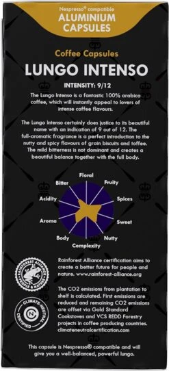 Gran Maestro Italiano - Koffiecups - Nespresso Compatibel Proefpakket - Espresso, Lungo En Meer - 10 X 20 Cups 12 Gran Maestro Italiano - Koffiecups - Nespresso Compatibel Proefpakket - Espresso, Lungo En Meer - 10 X 20 Cups -Koffiemelk Winkel 547x1200