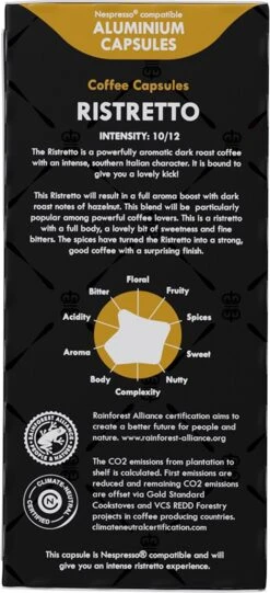 Gran Maestro Italiano - Koffiecups - Nespresso Compatibel Proefpakket - Espresso, Lungo En Meer - 10 X 20 Cups 17 Gran Maestro Italiano - Koffiecups - Nespresso Compatibel Proefpakket - Espresso, Lungo En Meer - 10 X 20 Cups -Koffiemelk Winkel 548x1200