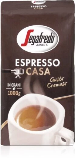 Segafredo Espresso Casa Koffiebonen - 1 Kg -Koffiemelk Winkel 568x1200